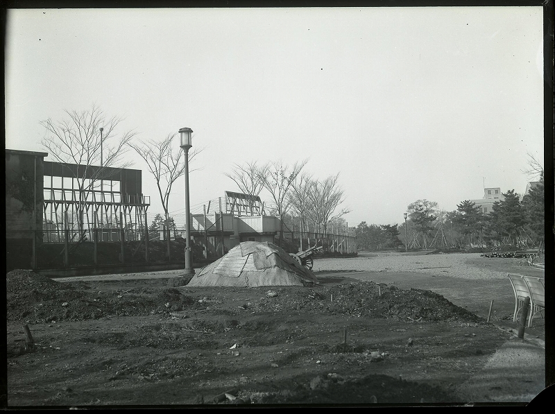 1926年　1926年　建築風景　スコアボード