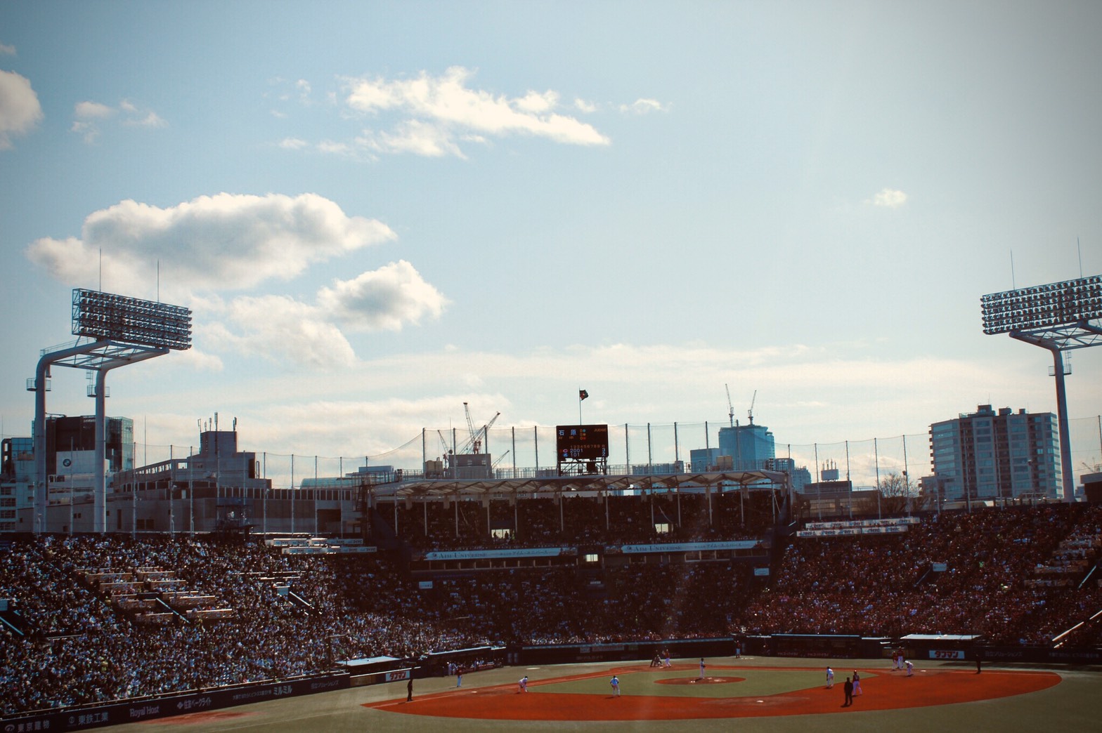 1名さま　A4サイズ　額縁あり　野球場背景 神宮球場 壁紙写真公開のお知らせ 第6弾（5/6公開